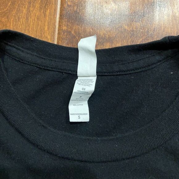 Canvas NSP Rock Hard Tour 2017 Concert Band Black Tee Cotton Unisex Size Small - Picture 6 of 8